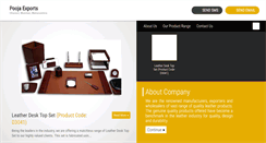 Desktop Screenshot of leatherfolders.co.in